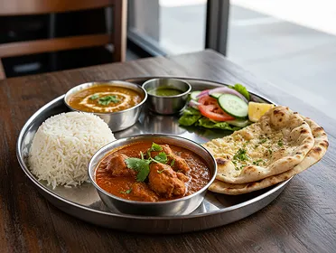 Chicken Thali