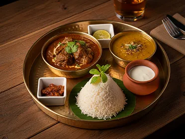 Mutton Thali