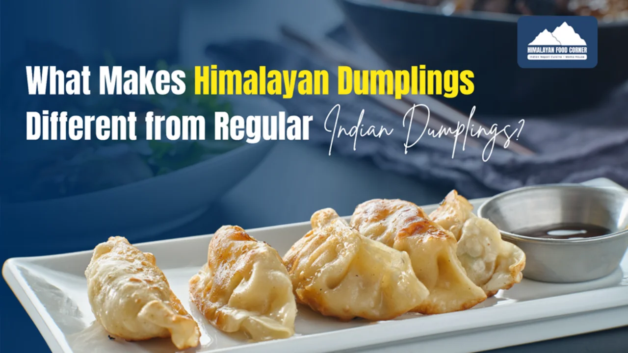Difference between Himalayan dumplings and Indian dumplings